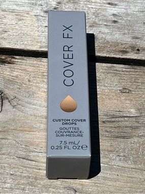 COVER FX Custom Cover Drops - In shade G Deep 2 - 7.5 ml/ .25 fl. Oz (set of 2)